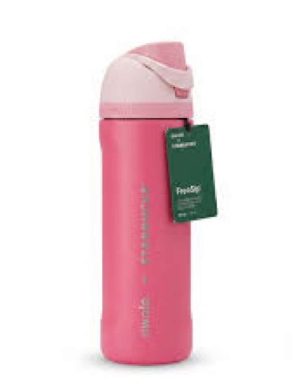 Starbucks + Owala Pink Stainless Steel Travel Tumbler